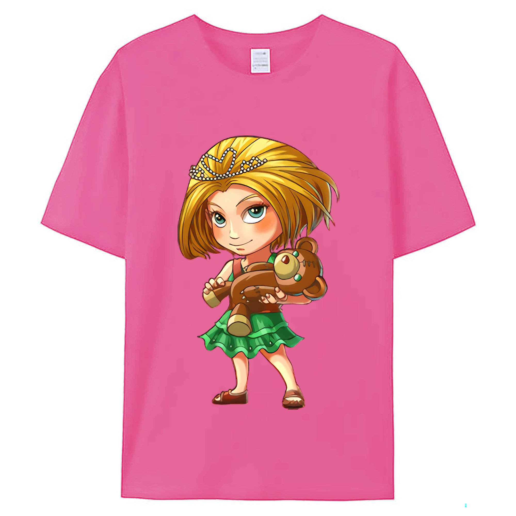 （画像用） リーグ・オブ・レジェンド League of Legends LOL レディースカジュアルプリントTシャツ（綿100％）